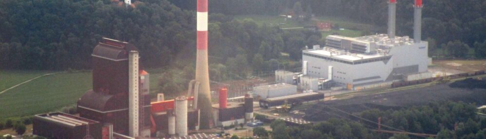Kraftwerk Mellach. Quelle: Wikimedia Commons, https://commons.wikimedia.org/wiki/File:Kraftwerk_Mellach_links_(2019).jpg