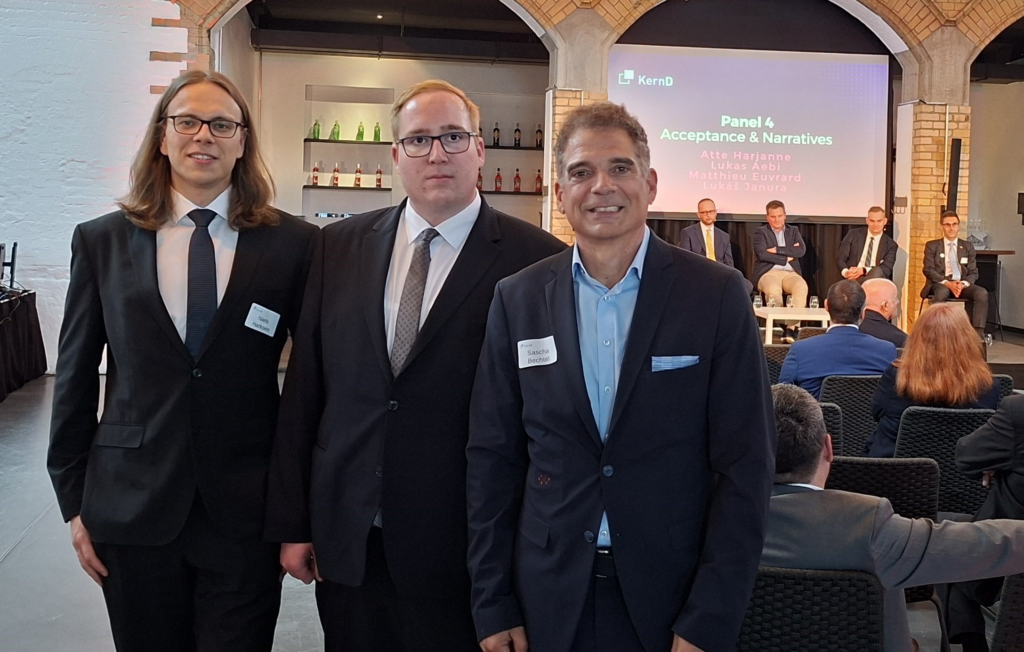 Von links: Niels Harksen, Noah Rettberg und Sascha Bechtel.